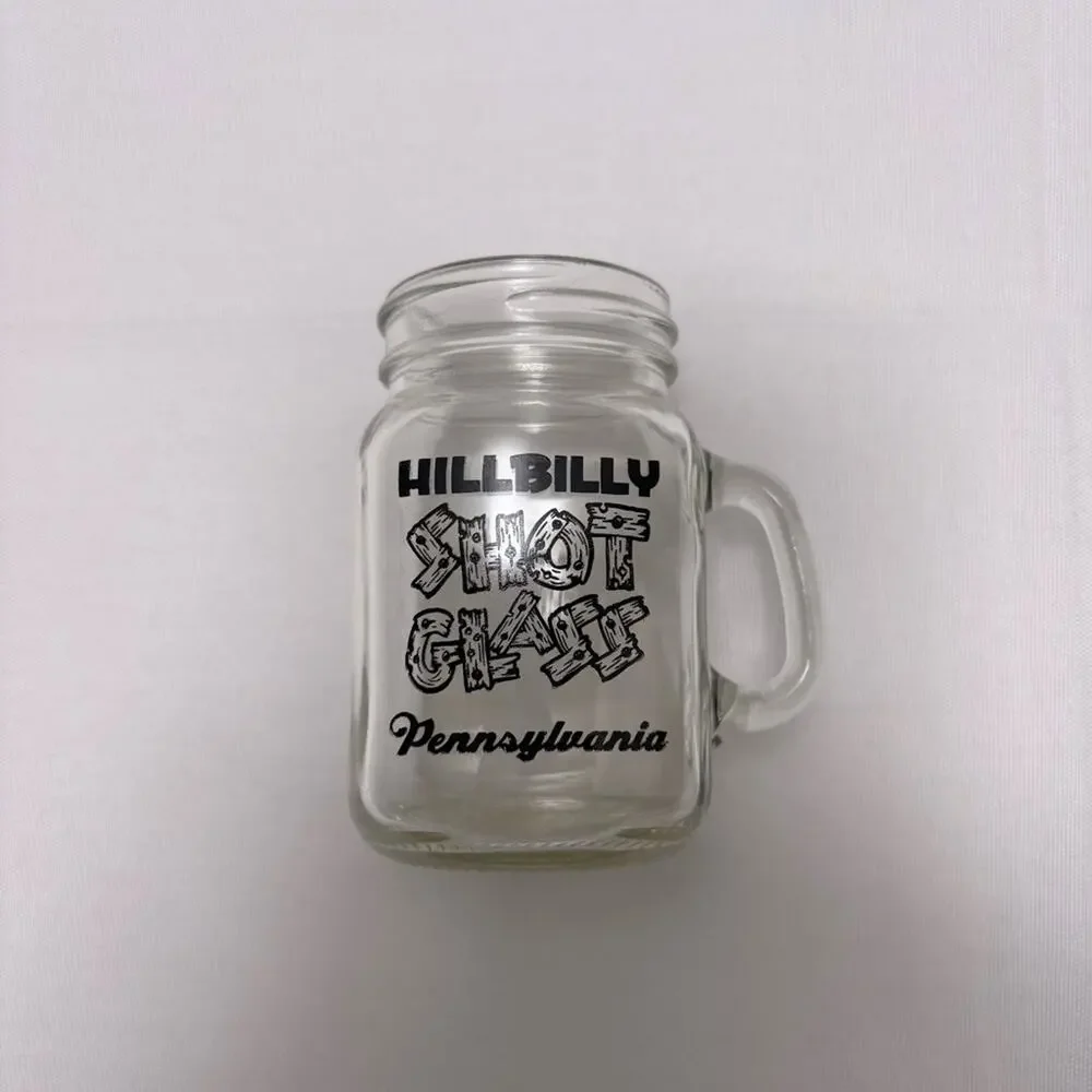 Hillbilly Shot Glass Mini Mason Jar